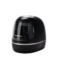 Creative electric pencil sharpener three-speed geometric plastic design black and white