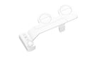 KB06 pure white manual button wash cleaning tool with removable nozzle and copper tee fitting.