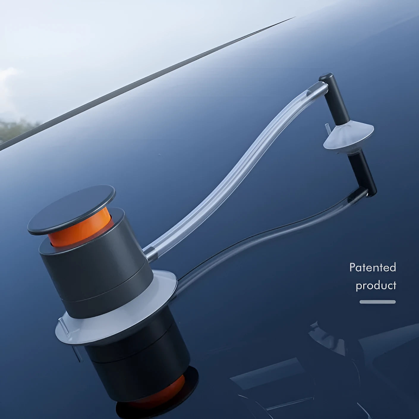 Plastic broken glass corrector applicator for car windscreen crack and stone chip repair