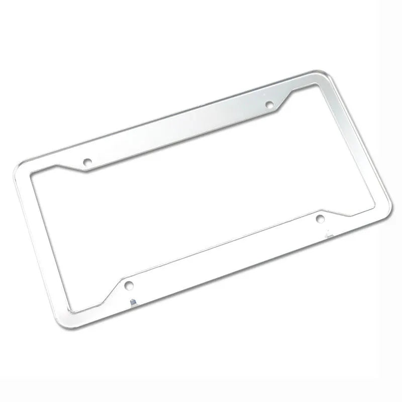 Aluminium alloy stainless steel licence plate frame in four colour options measuring 200x150x20mm