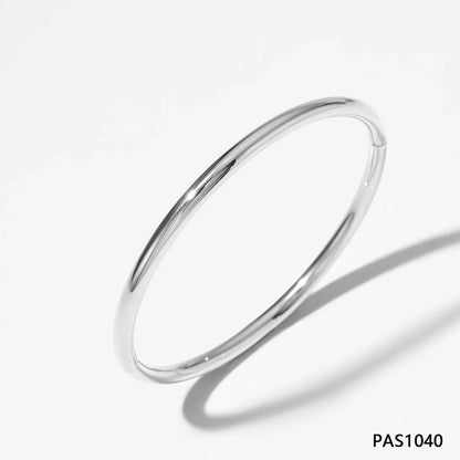 Stainless steel electroplated bracelet for women in various colours