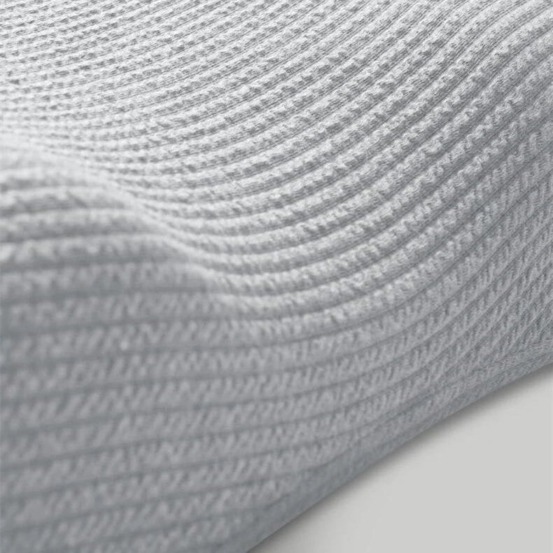 Adjustable memory foam massage pillow with contoured design for neck pain relief and customizable comfort