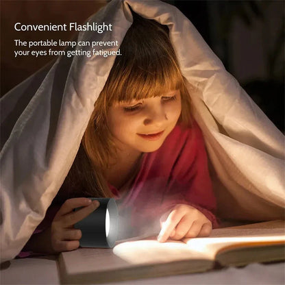 Magnetic Touchable LED USB Rechargeable Table Lamp with 360° rotation and cordless design