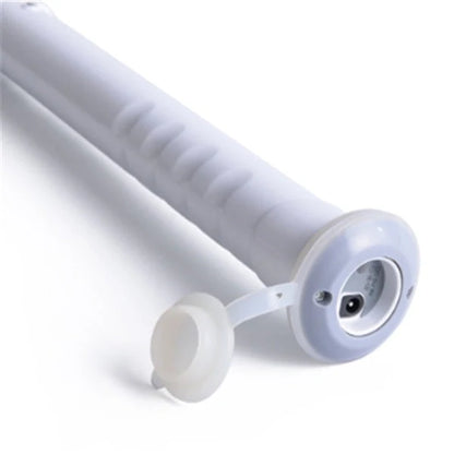 Electrical Toilet Brush with wireless charging and adjustable handle for comprehensive cleaning