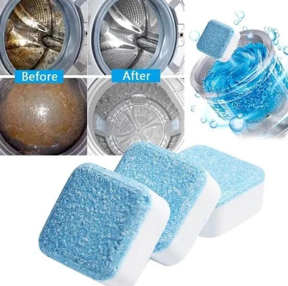 Washing Machine Tub Bomb Cleaner with active oxygen for deep cleaning
