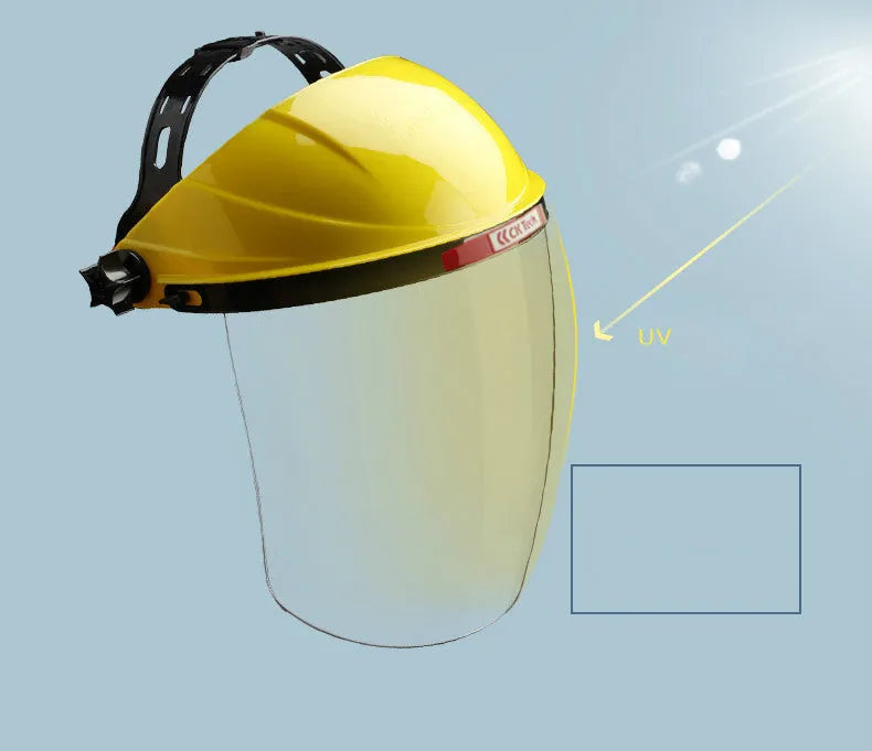 Heat-proof oil fume mask in PC material for kitchen cooking protection