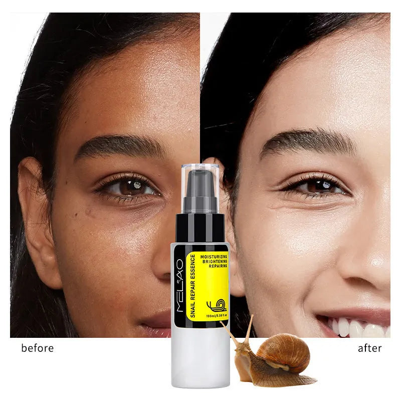 100ml snail facial essence in standard bottle for universal skin care