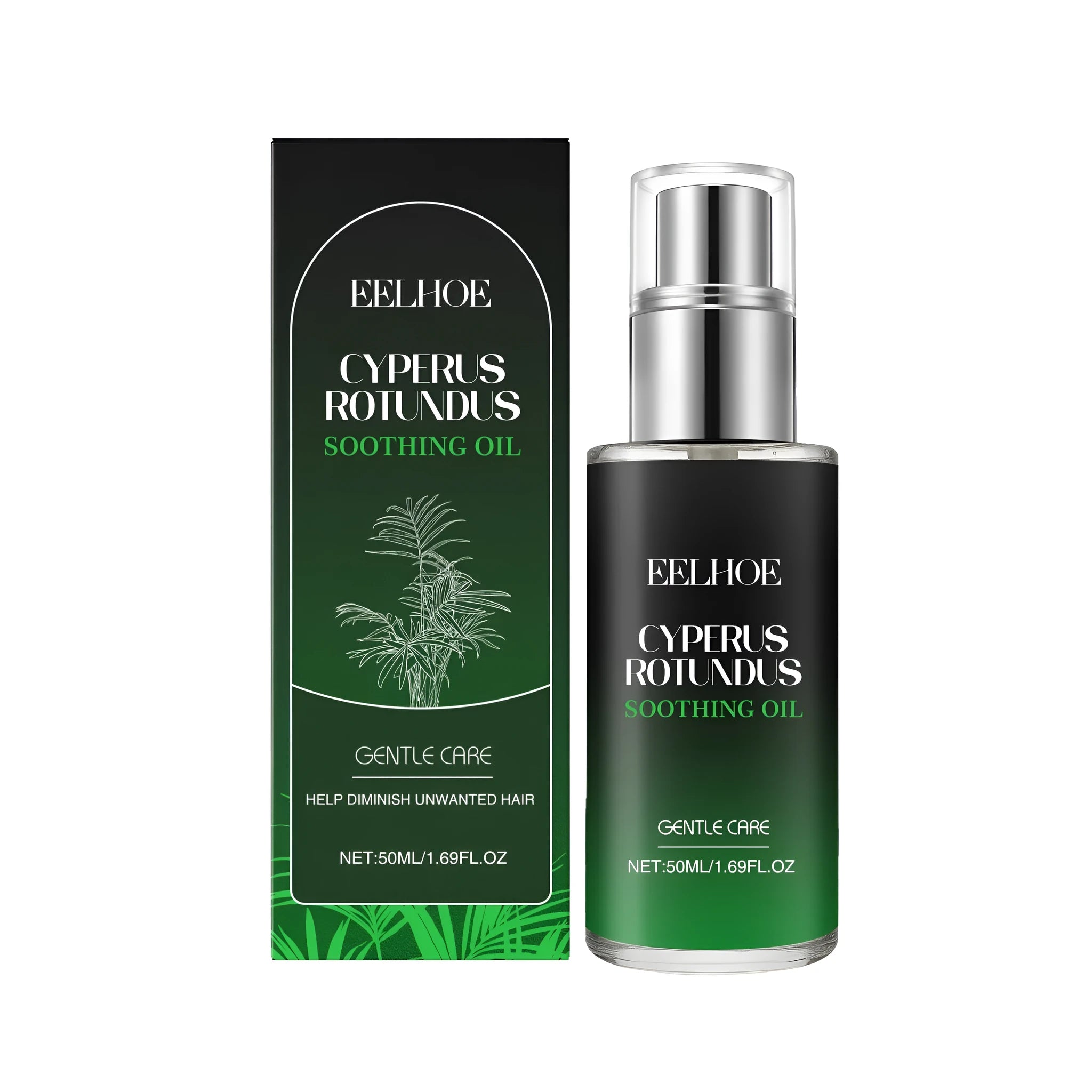 50ml bottle of Cyperus Rotundus Soothing Oil with dropper