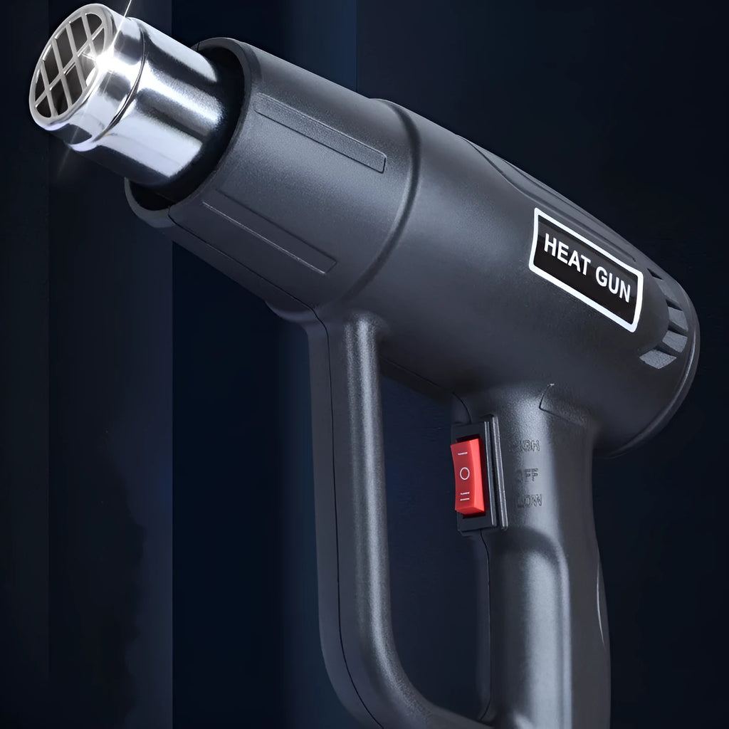 2000W industrial hot air tool with two-gear switch and grid air outlet, colour XA020.