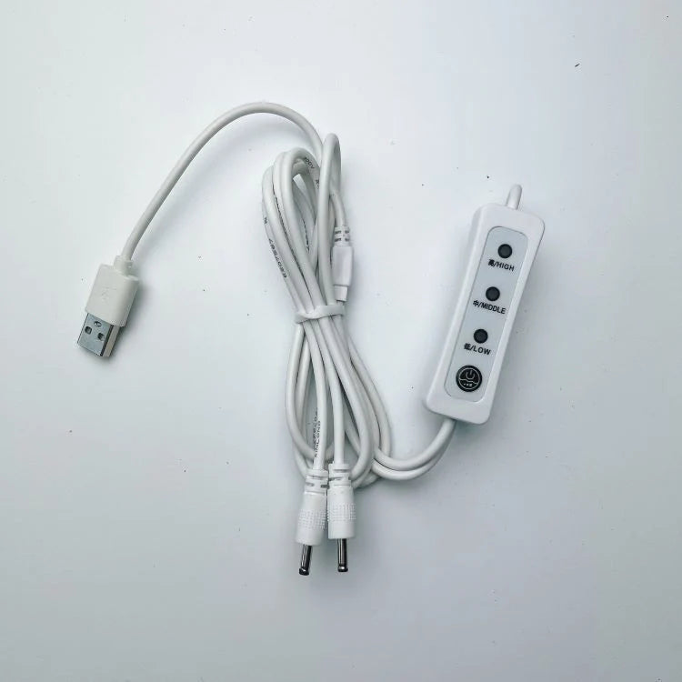 USB 5V heated gloves in various colors with foldable finger covers