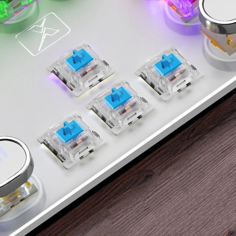 Mechanical Gaming Keyboard with LED Backlit and Anti-Ghosting Keys