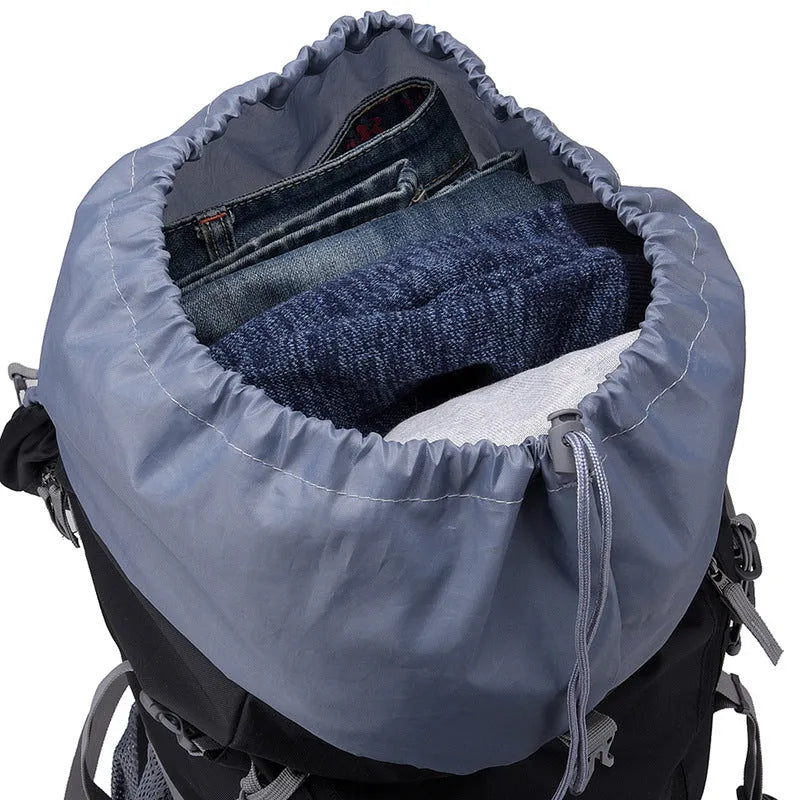 Unisex Oxford cloth camping and hiking backpack for outdoor use, available in four colours