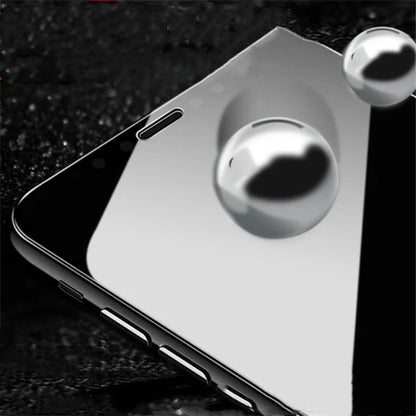 Tempered glass screen protector for iPhone models with high clarity and scratch resistance