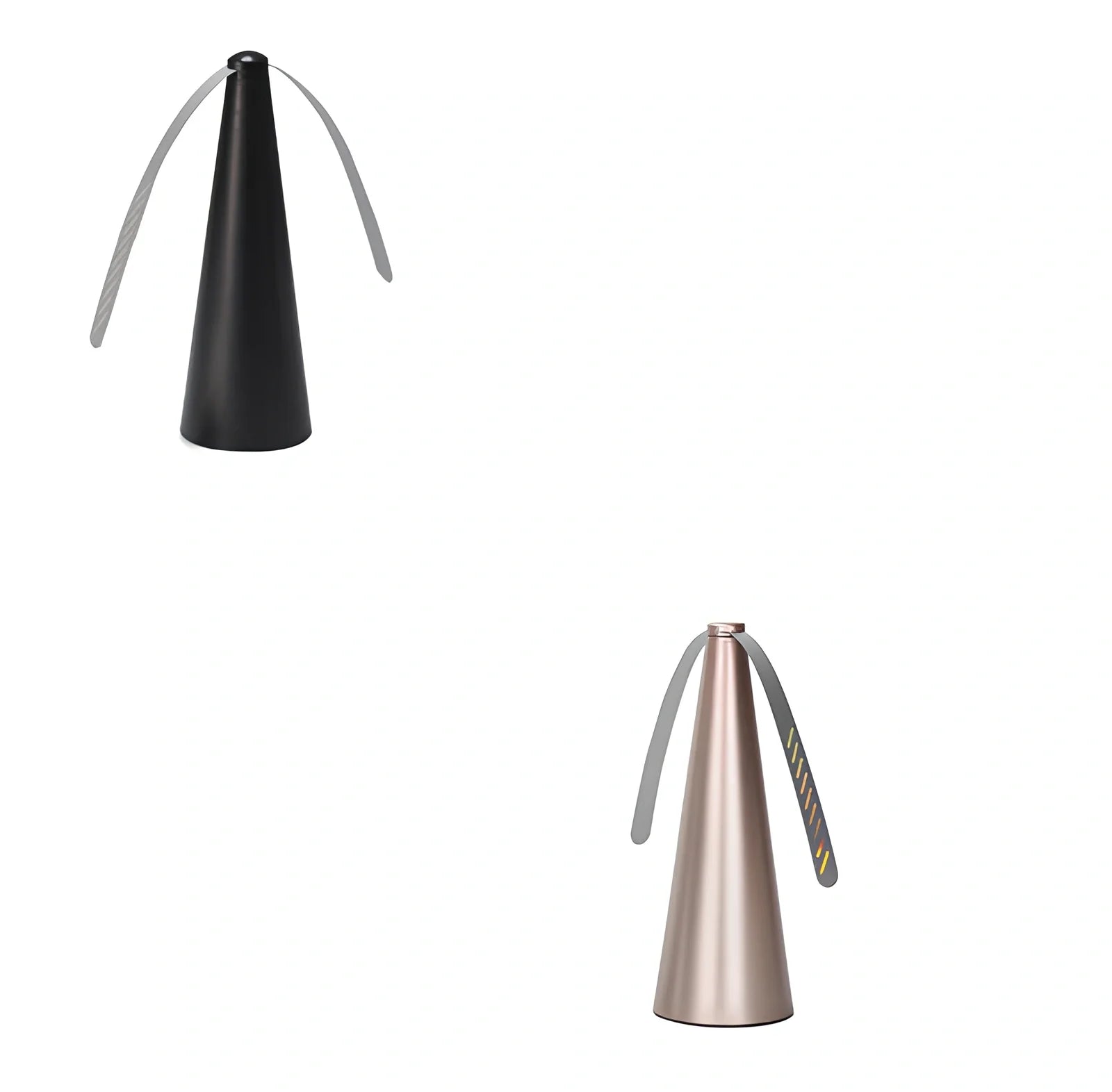 Compact USB fly repellent fan with ABS housing for tabletop insect protection