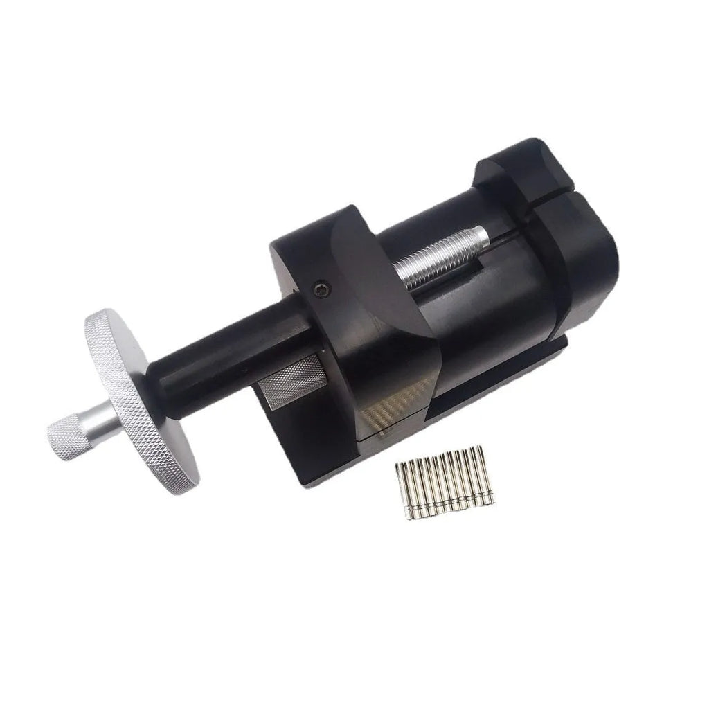 Alloy steel watch strap stripping machine tool with dimensions 150x115x80mm for professional repair workshops