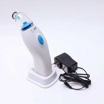 Compact vacuum packaging machine with white ABS shell and automatic sealing feature