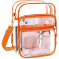 Black PVC cube style crossbody handbag showing dimensions and modern simplicity design.