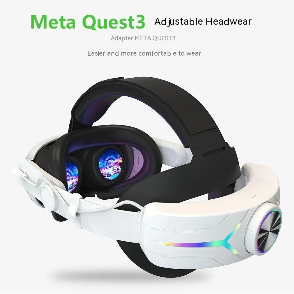VR headset charging battery pack 8000 mAh handheld ABS pure white