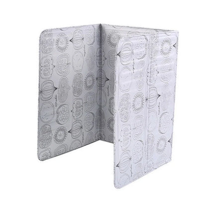 Foldable aluminium oil splatter screen for gas stoves