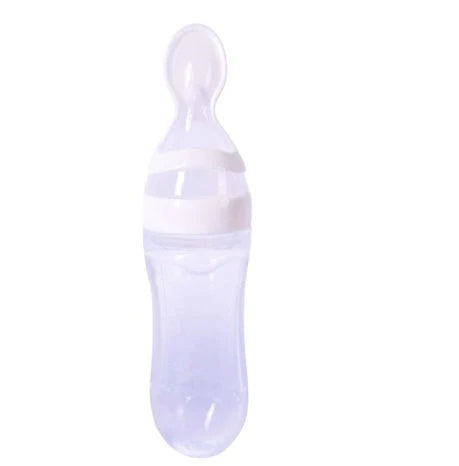 Baby Spoon Bottle Feeder in various colors for easy, safe feeding