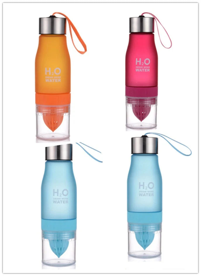 Frosted Plastic Lemon Cup in various colours, BPA-free, 650ml capacity