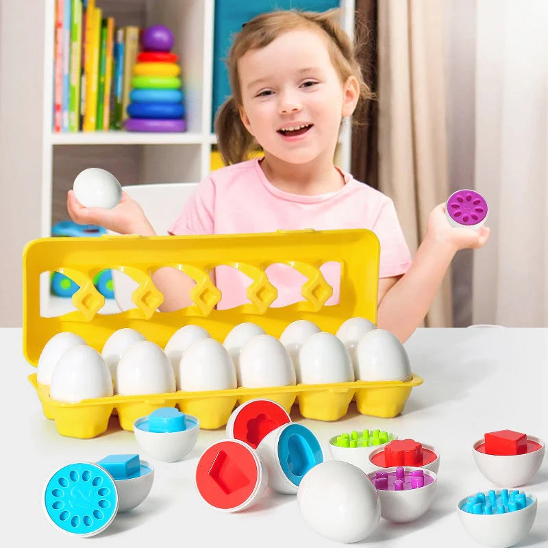 Smart Egg Toy for kids educational shape matching game BPA-free