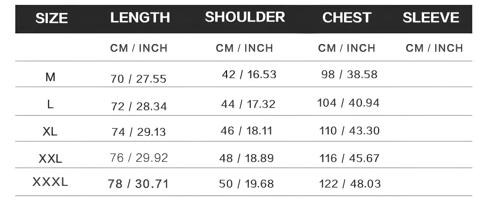 Casual short sleeve shirt in black, brown or gray, sizes L to 3XL with 20cm sleeves and 50-65cm chest fit