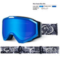 Motorcycle goggles with double layer anti-fog lenses and a TPU frame in a choice of five colours.