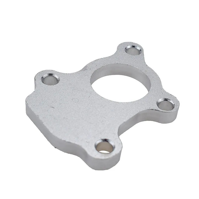 Seven-piece turbocharger turbine flange set made from low carbon steel for Sinosteel RHB31 VZ21, net weight 900g per piece