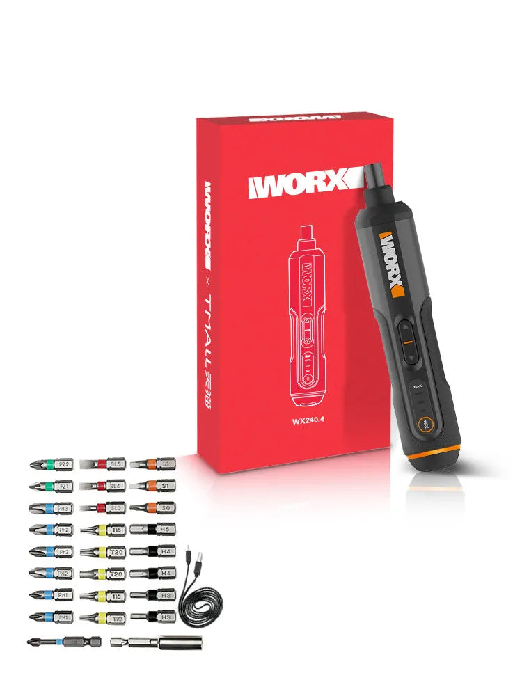 WORX WX240 3.6V cordless electric screwdriver with variable speed and torque control
