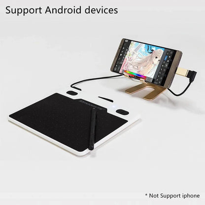 Inch Ultralight Graphic Tablet with Battery-Free Pen for digital drawing