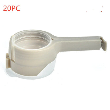 Green multifunctional food sealing clip with nozzle for airtight preservation