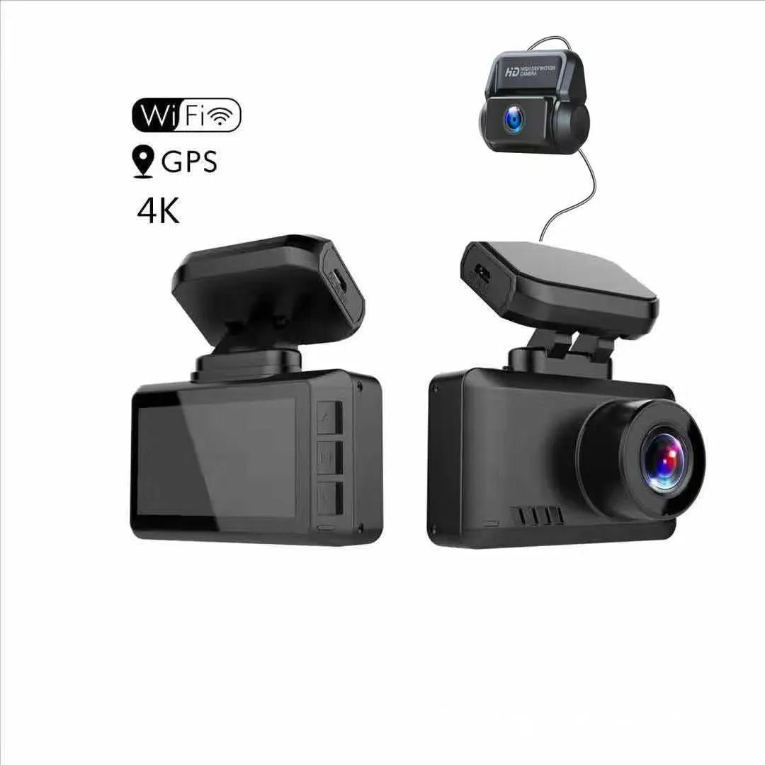 Explosive T8 dual recording 4K driving recorder with 170° wide angle lens and magnetic mount