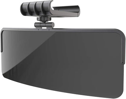 Polarized car sun visor with anti-glare and UV protection features