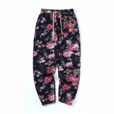 Casual summer men's sports pants low waist straight leg spandex blend in multiple colours