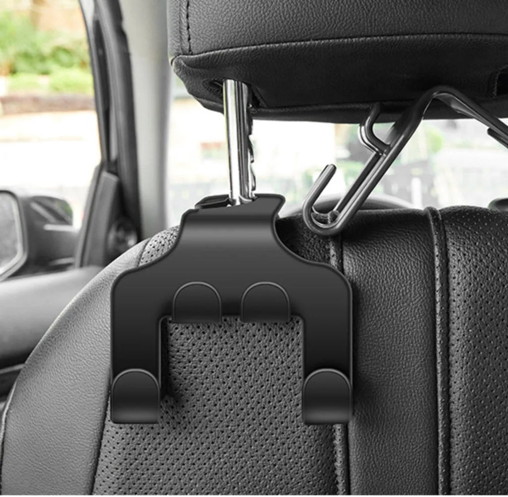ABS car multifunction hook set for phone holding and item hanging