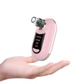Beauty salon pore vacuum electric blackhead suction device with ABS plating shell in green, pink, red, and white colour options