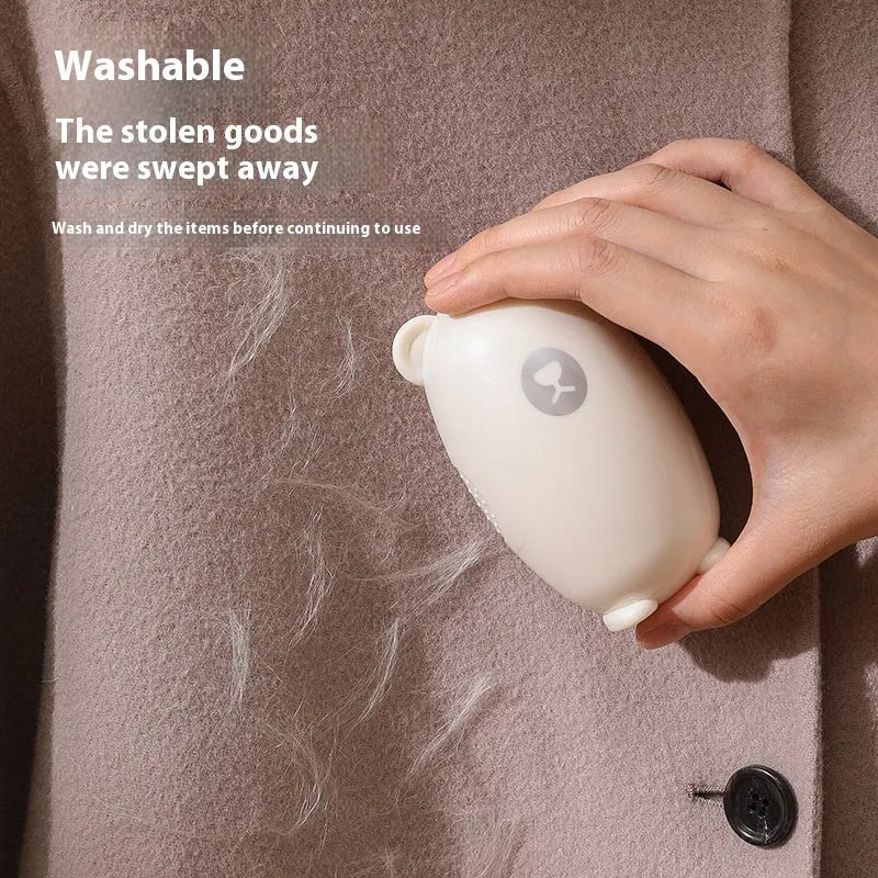 Washable reusable lint removal roller in green, pink, or white with modern design.