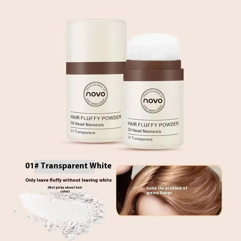 Natural colour mattifying powder compact for hairline oil control and makeup setting