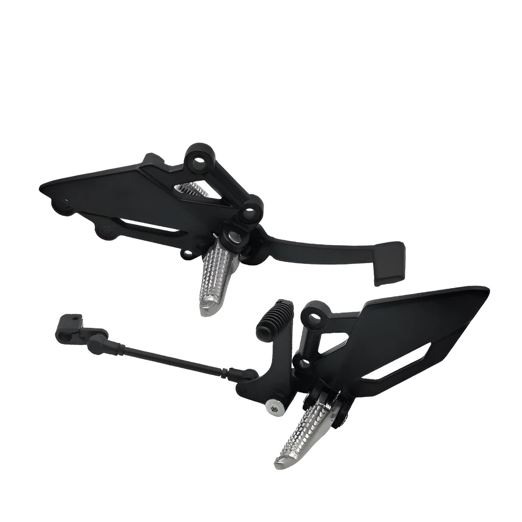 Motorcycle brake pedal shift lever bracket for Ninja A and B models in black finish