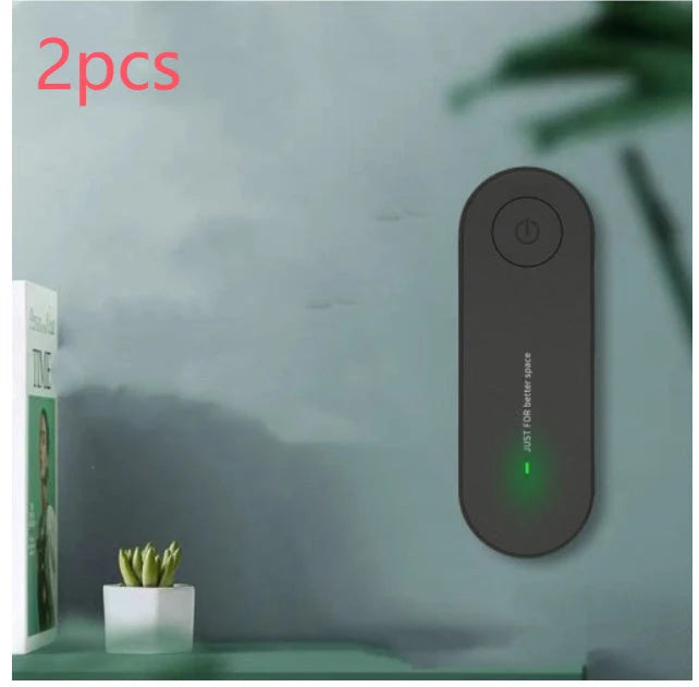 Ultrasonic Household Plug-in Intelligent Variable Frequency Insect Repellent in black, pink, green, and white