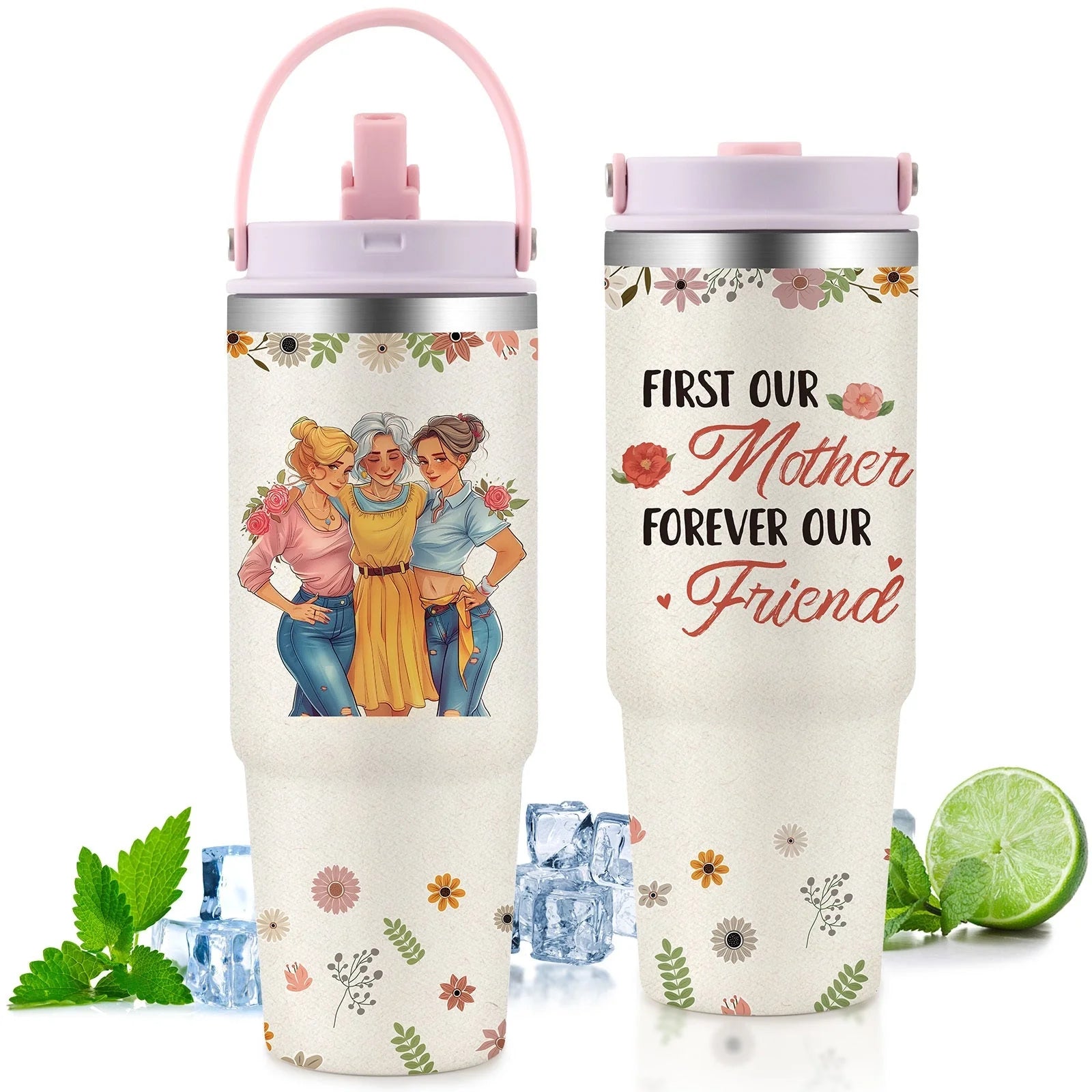 30oz stainless steel cup with double-wall vacuum insulation for temperature control