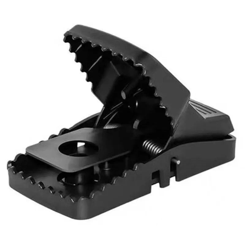 Automatic mouse trap cage in metal or plastic, shown in small, medium, and large size options.