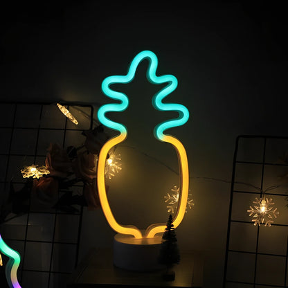 Creative rainbow popsicle LED modelling lamp, 6000 lumens, IP68 plastic shell, 15cm height for studio use