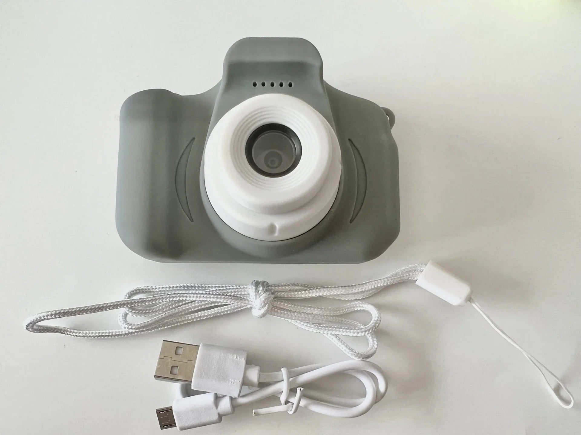 Playful X2 HD Mini Digital Camera for Kids with Durable Silicone Body, Vibrant Display, and Creative Filters
