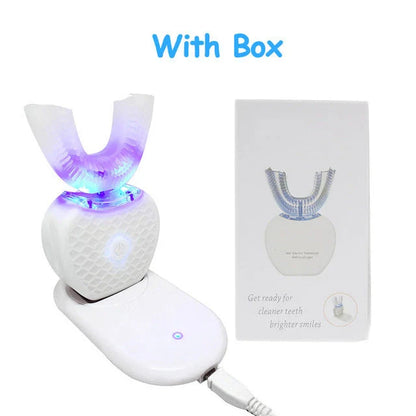 U-shaped lazy ultrasonic electric toothbrush in various colors