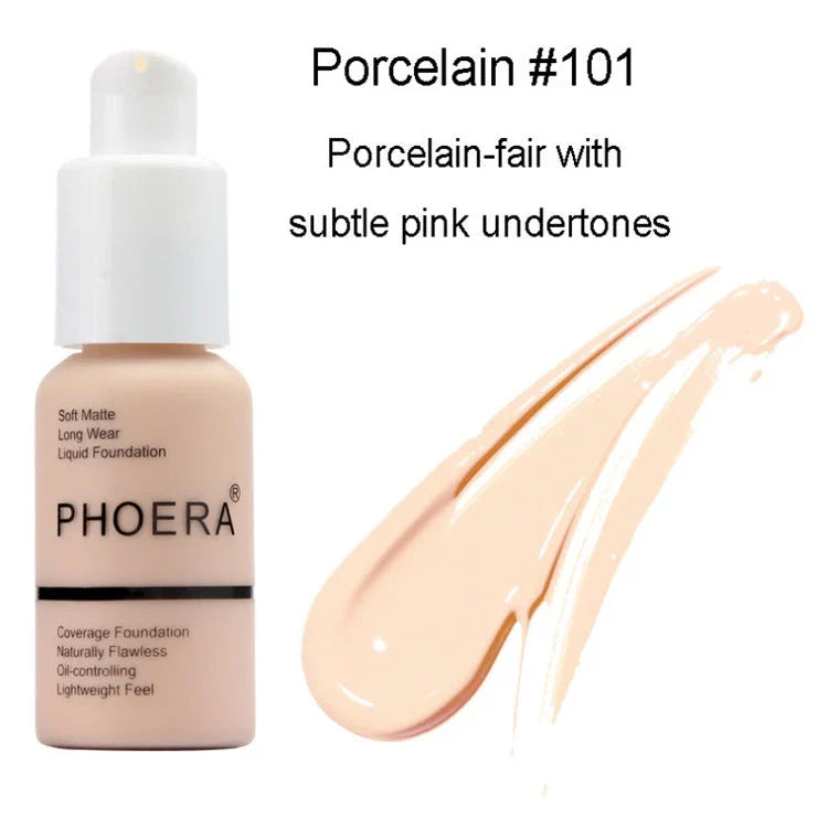 Smooth & Matte Oil Control Concealer Foundation for a flawless, radiant complexion