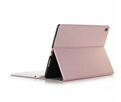 10.2 inch iPad smart case with removable Bluetooth keyboard in various colors