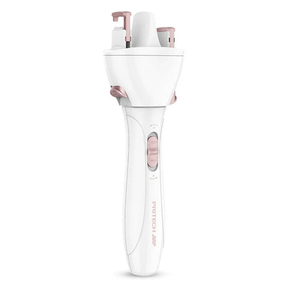 Fast automatic hair styler with 360-degree rotation and hair hook design