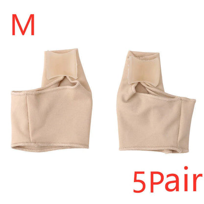 Corrective socks with gel toe separator for bunion pain relief and toe realignment